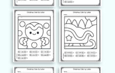 Christmas Letter Worksheets For Preschool
