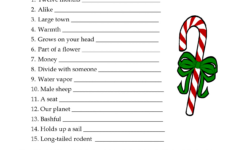 Christmas Games Printable Worksheets Christmas Games Printable Worksheets