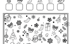 I Spy Worksheets Christmas