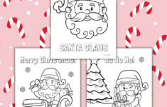 Free Christmas Coloring Worksheets