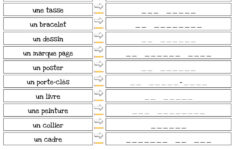 French Christmas Vocabulary Worksheets French Christmas Vocabulary Worksheets