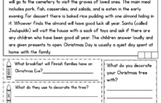 3rd Grade Christmas Reading Comprehension Worksheets 3rd Grade Christmas Reading Comprehension Worksheets