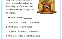 Grade 3 Christmas Comprehension Worksheets Worksheets | 3Rd Grade Christmas Reading Comprehension Worksheets