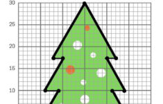 Four Quadrants Free Printable Christmas Coordinate Graphing Worksheets