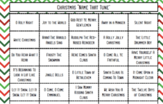 Name That Tune Christmas Songs Worksheets Name That Tune Christmas Songs Worksheets