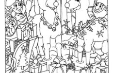 Hanukkah Hidden Picture Puzzle - Worksheets Library | Christmas Hidden Object Worksheets