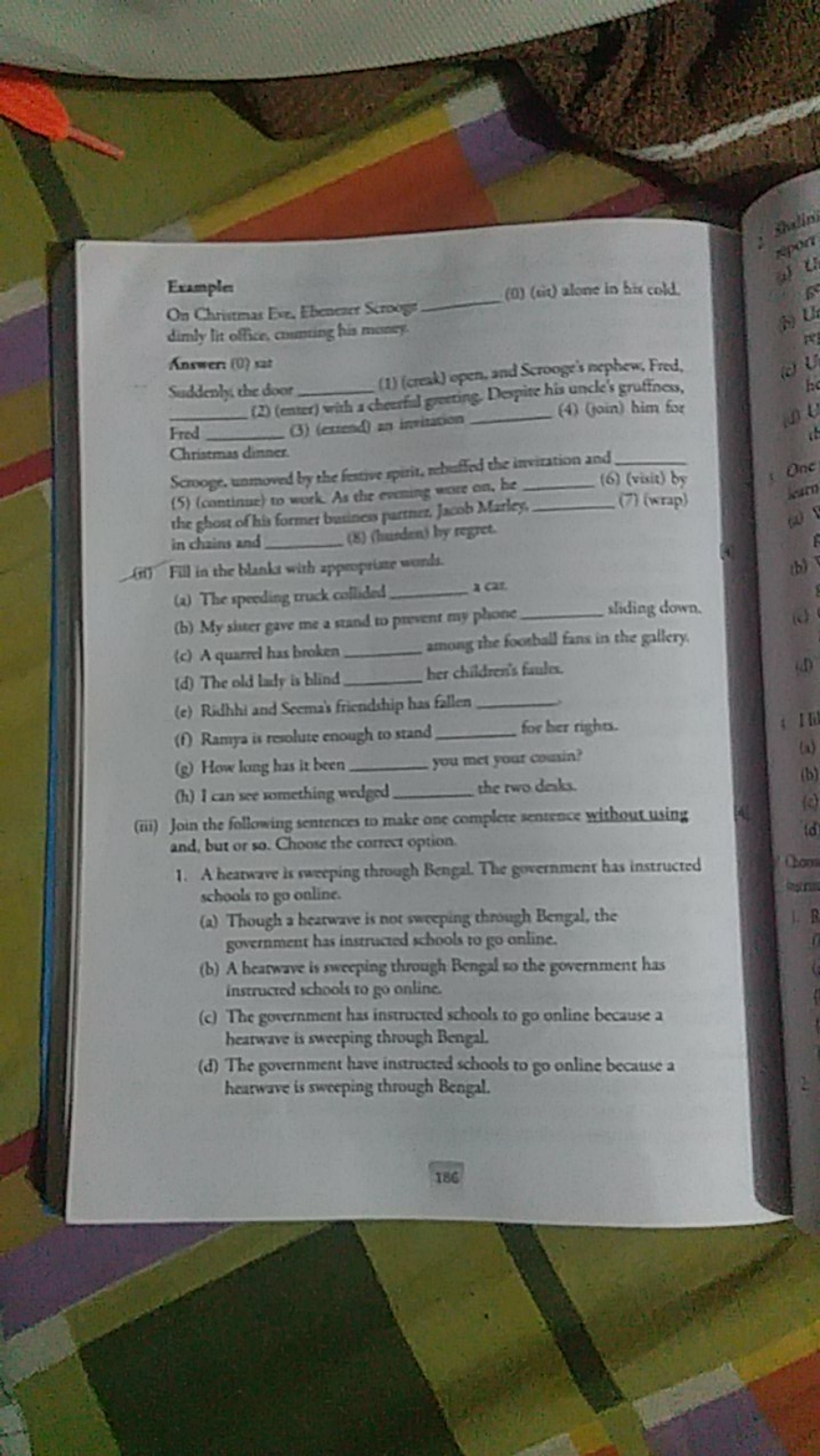 here are some english grammar exercises i fill in the blanks a lonely christmas chemistry worksheets answers Here Are Some English Grammar Exercises: I. Fill In The Blanks | A Lonely Christmas Chemistry Worksheets Answers