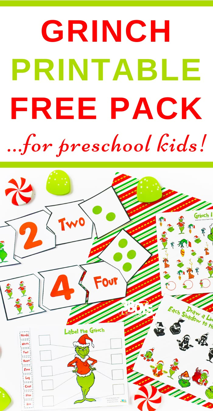 How The Grinch Stole Christmas Printables | How The Grinch Stole Christmas Worksheets Kindergarten