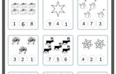 Free Christmas Counting Worksheets