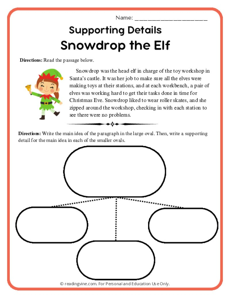 main idea worksheets readingvine main idea christmas worksheets Main Idea Worksheets - Readingvine | Main Idea Christmas Worksheets