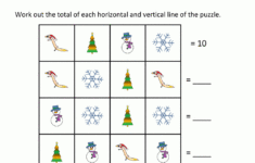 Math Christmas Worksheets First Grade | 1st Grade Christmas Worksheets