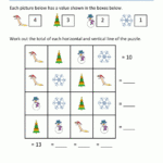Math Christmas Worksheets First Grade | Free Christmas Addition and Subtraction Worksheets
