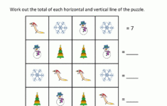 Math Christmas Worksheets First Grade | Math Christmas Worksheets