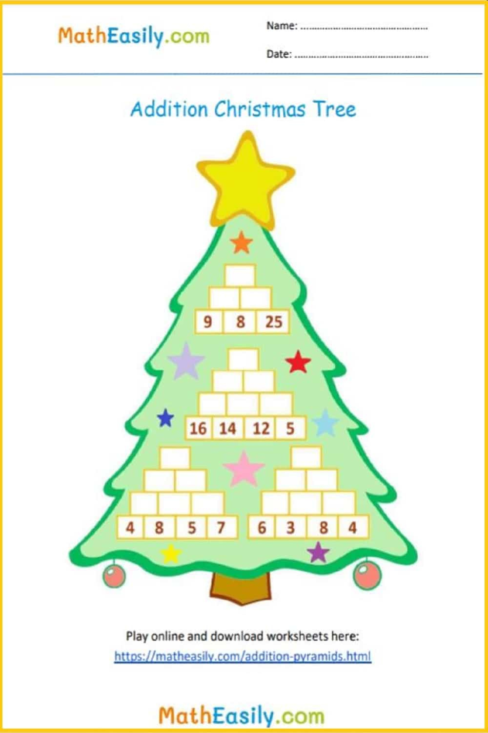 Math Christmas Worksheets Pdf | Free Download 🎄 | Christmas 5th Grade Worksheets