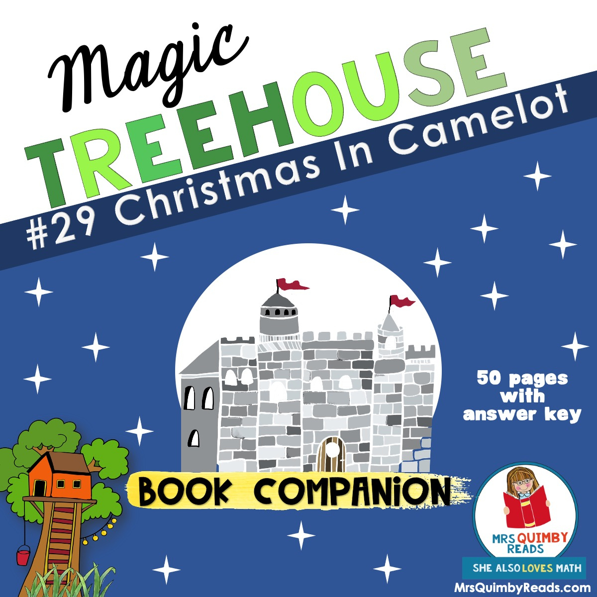 Mrsquimbyreads | Teaching Resources: Magic Treehouse - Christmas | Christmas In Camelot Worksheets