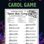 Name That Song" Christmas Game | Name That Christmas Tune Worksheets