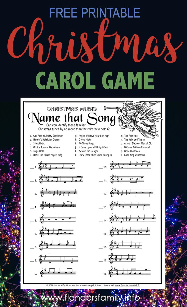 name that song christmas game name that tune christmas songs worksheets Name That Song" Christmas Game | Name That Tune Christmas Songs Worksheets