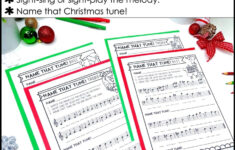 Christmas Music Name That Song Worksheets Christmas Music Name That Song Worksheets