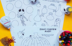 Nightmare Before Christmas” Activity Sheets - Lucys Room | Night Before Christmas Worksheets