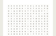 Free Printable Christmas Language Arts Worksheets