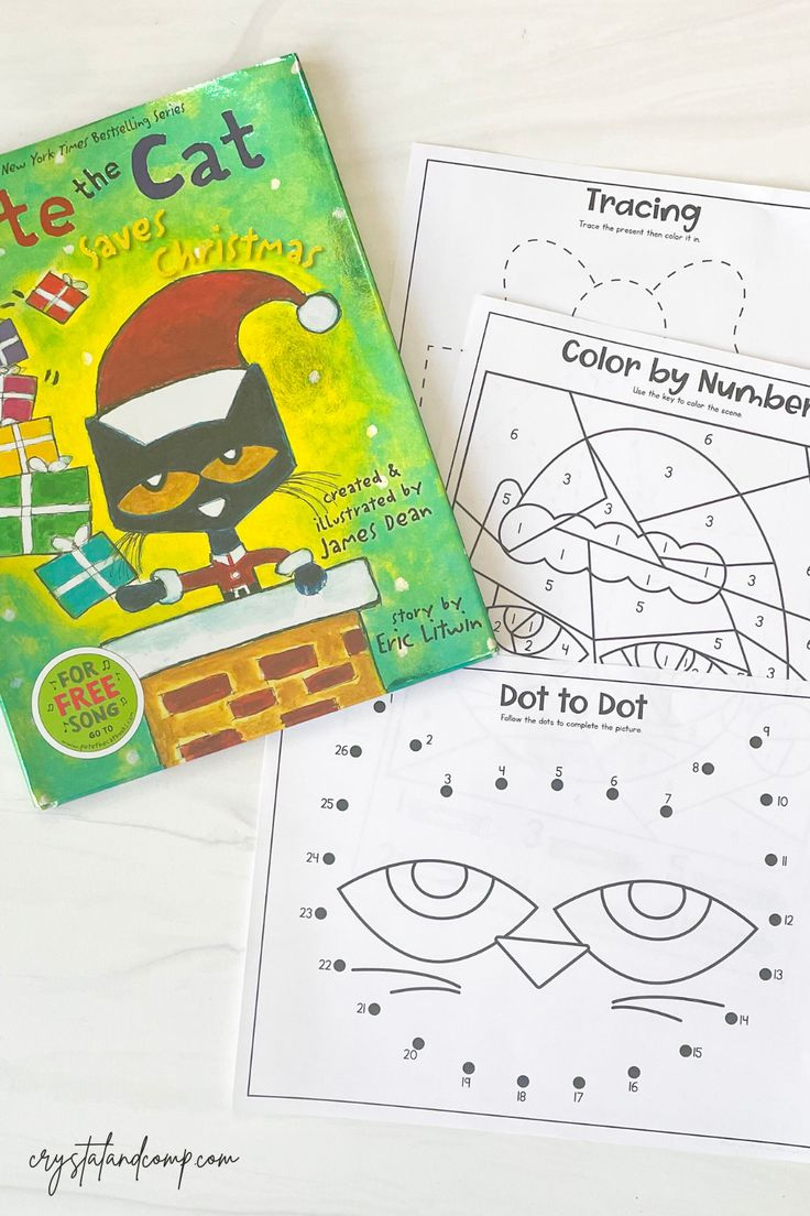 pete the cat saves christmas printables for preschoolers pete the cat saves christmas worksheets Pete The Cat Saves Christmas Printables For Preschoolers | Pete the Cat Saves Christmas Worksheets