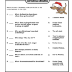 Pin Page – Worksheets Library | Christmas Riddles Worksheets