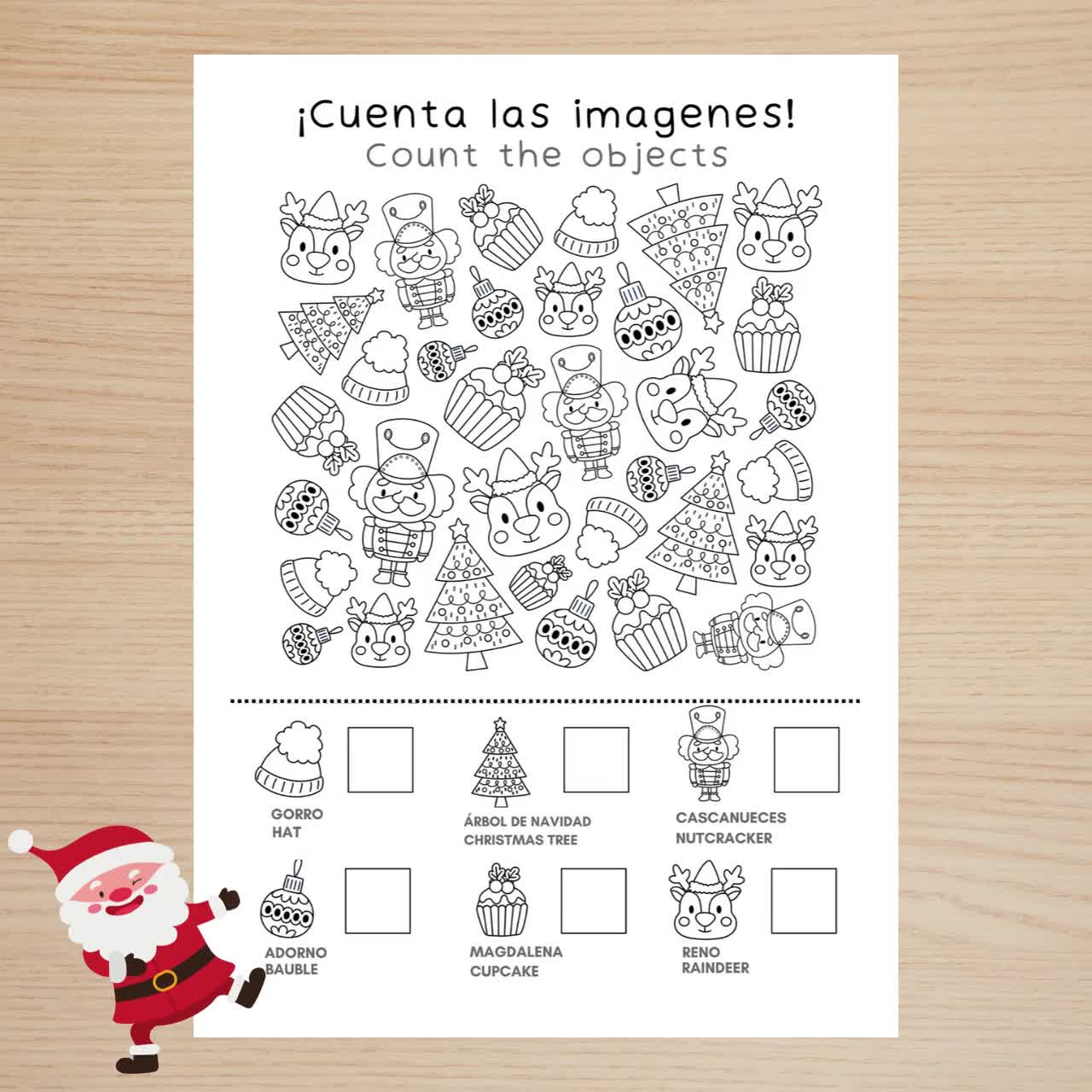 Printable Christmas Activity Sheets In Bilingual Spanish, Christmas  Activities Bundle For Spanish Ed, English Spanish Xmas Instant Download | Spanish Christmas Worksheets Printable