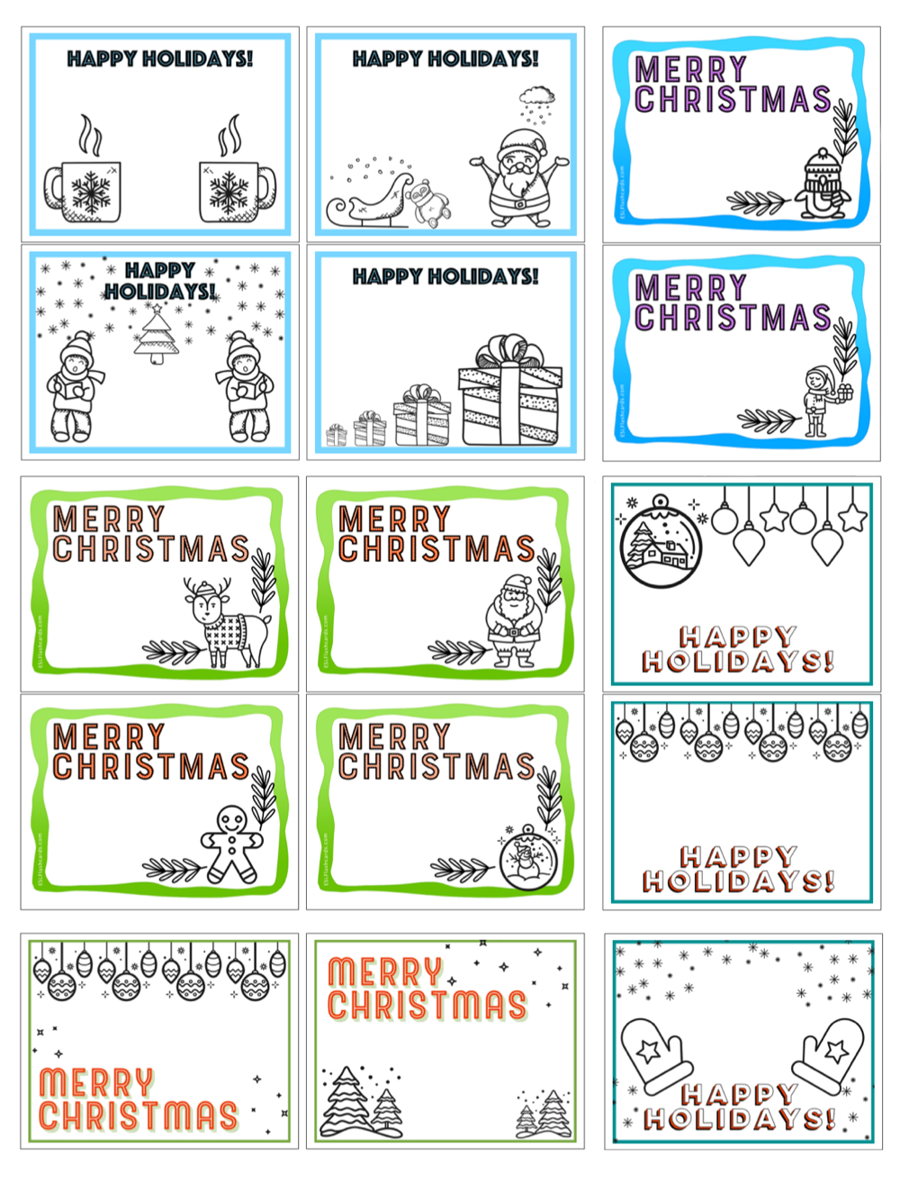printable christmas cards esl flashcards christmas cards worksheets printable Printable Christmas Cards – Esl Flashcards | Christmas Cards Worksheets Printable