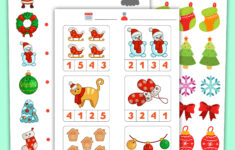 Christmas Worksheets For 2 Year Olds