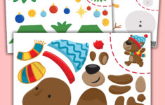 Christmas Preschool Worksheets Cut and Paste