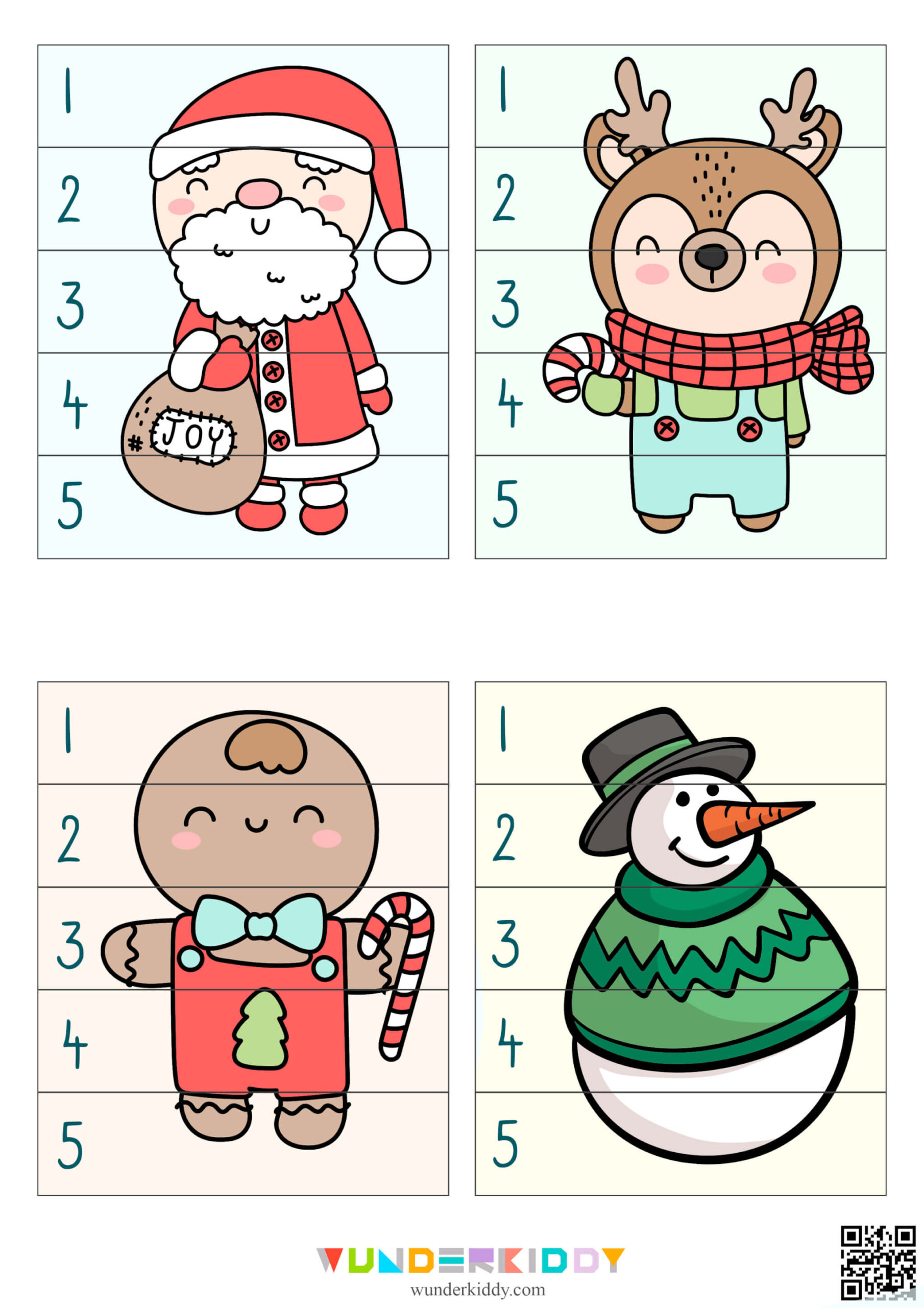 printable christmas puzzle 1 5 number activity for toddlers christmas puzzle worksheets printable scaled Printable Christmas Puzzle 1-5 Number Activity For Toddlers | Christmas Puzzle Worksheets Printable