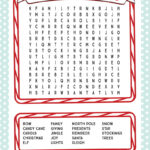Printable Christmas Word Search – Fun Loving Families | Free Christmas Word Search Worksheets