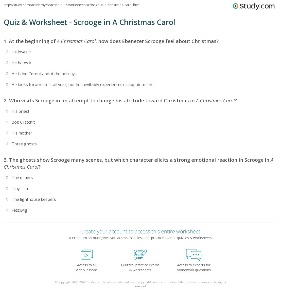 quiz worksheet scrooge in a christmas carol study a christmas carol character analysis worksheets Quiz & Worksheet - Scrooge In A Christmas Carol | Study | A Christmas Carol Character Analysis Worksheets