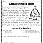 Reading Comprehension Passages And Questions For December | Free Christmas Reading Worksheets
