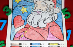 Santa Multiplication Activity - Worksheets Library | Father Christmas Super Teacher Worksheets