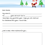 Santa'S On His Way Worksheet – A Letter To Santa – Super Simple | Super Teacher Worksheets Father Christmas