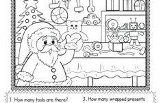 Santa'S Workshop Classification Worksheet - Free Printable | Christmas Kindergarten Reading Worksheets