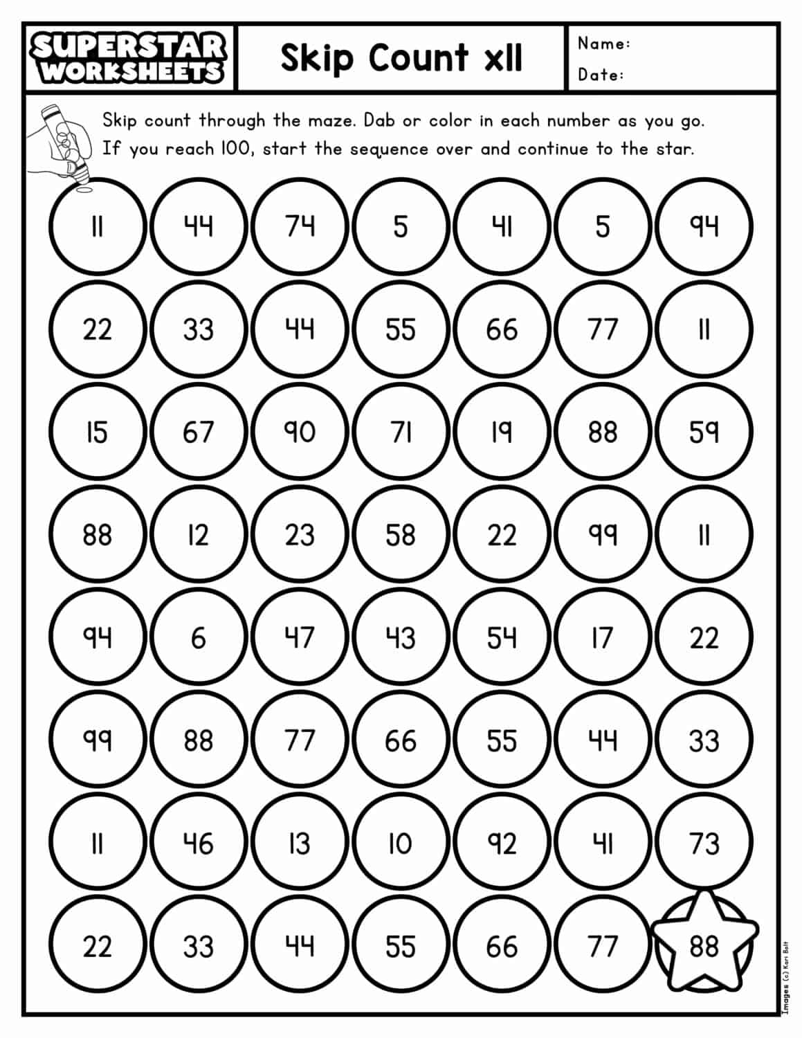 skip counting worksheets superstar worksheets christmas skip counting worksheets Skip Counting Worksheets - Superstar Worksheets | Christmas Skip Counting Worksheets
