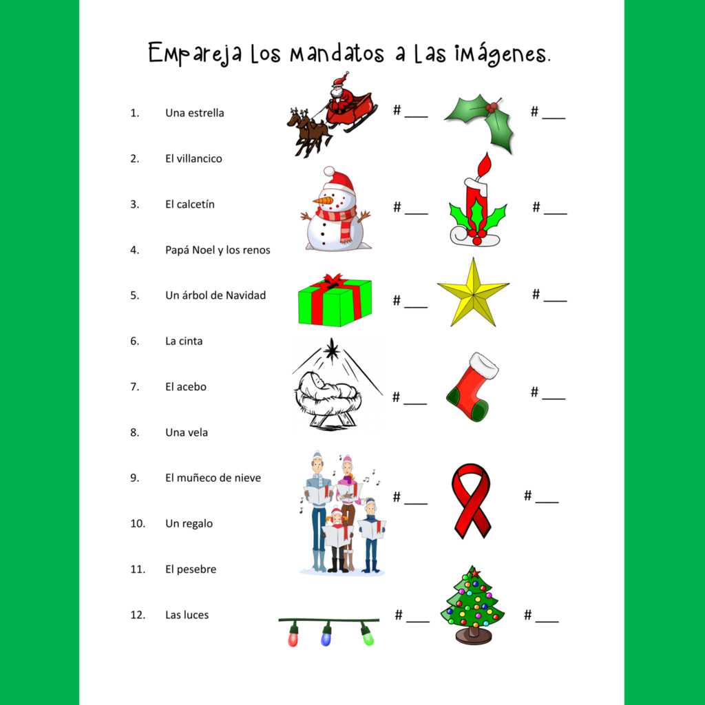 spanish christmas la navidad interactive notebook activities christmas in spanish speaking countries worksheets 1 Spanish Christmas La Navidad Interactive Notebook Activities | Christmas In Spanish Speaking Countries Worksheets