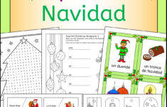 Spanish Christmas Worksheets Free Printable