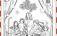 The Best Christmas Pageant Ever Coloring Page – Free Printable | Best Christmas Pageant Ever Worksheets Free