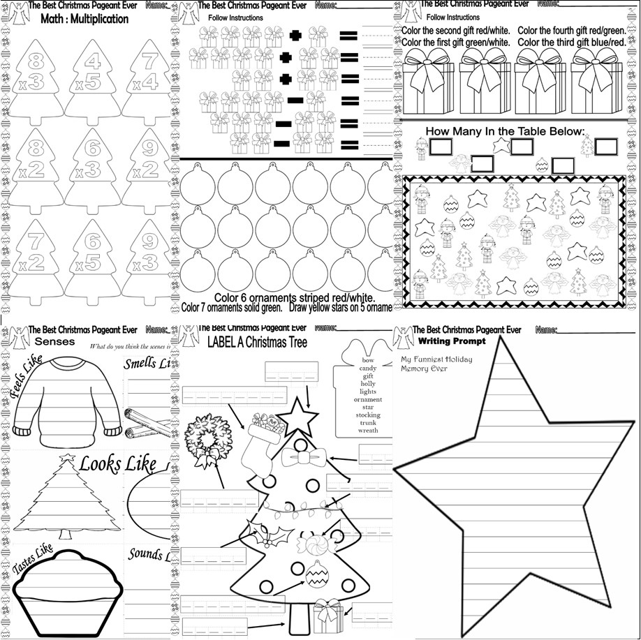 the best christmas pageant ever novel chapter book study companion the best christmas pageant ever free worksheets The Best Christmas Pageant Ever Novel Chapter Book Study Companion | The Best Christmas Pageant Ever Free Worksheets