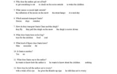 Night Before Christmas Worksheets