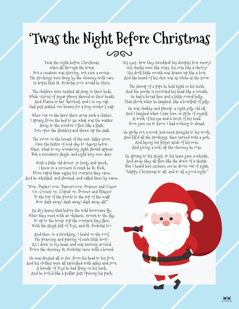 twas the night before christmas printables printabulls twas the night before christmas worksheets free Twas The Night Before Christmas Printables | Printabulls | Twas the Night Before Christmas Worksheets Free