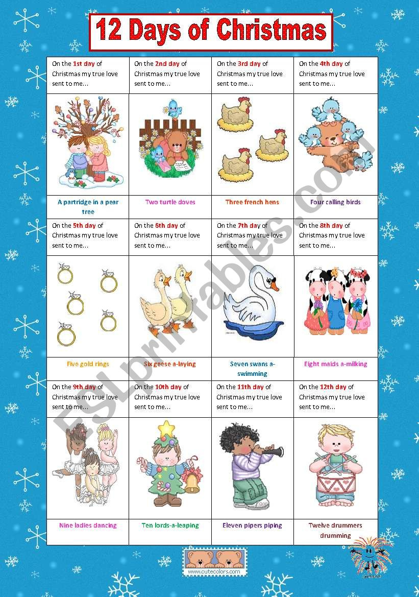twelve days of christmas math story problems classroom freebies twelve days of christmas worksheets math Twelve Days Of Christmas Math Story Problems - Classroom Freebies | Twelve Days Of Christmas Worksheets Math