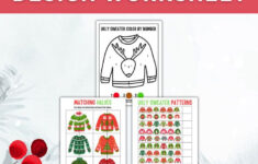 Design An Ugly Christmas Sweater Worksheets Design An Ugly Christmas Sweater Worksheets