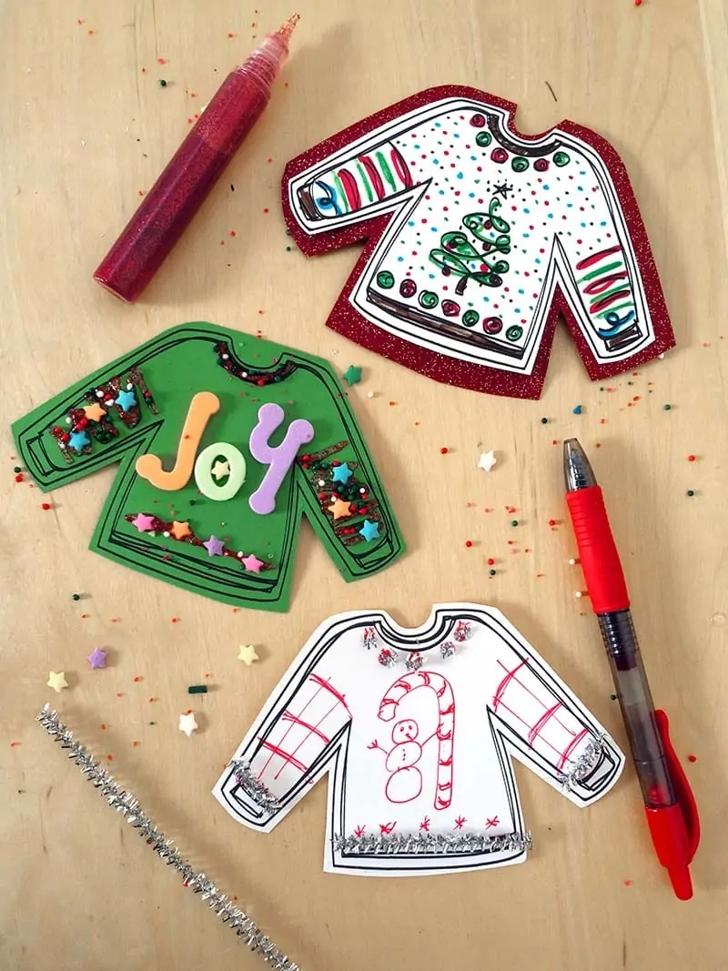 ugly sweaters printable for your ugly sweater party 100 directions ugly christmas sweaters beyond the worksheets Ugly Sweaters Printable For Your Ugly Sweater Party - 100 Directions | Ugly Christmas Sweaters Beyond the Worksheets