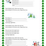 We Wish You A Merry Christmass Ga…: English Esl Worksheets Pdf & Doc | We Wish You A Merry Christmas Worksheets