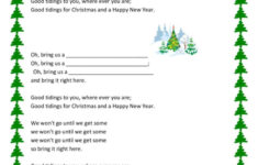 We Wish You A Merry Christmass Ga…: English Esl Worksheets Pdf & Doc | We Wish You A Merry Christmas Worksheets