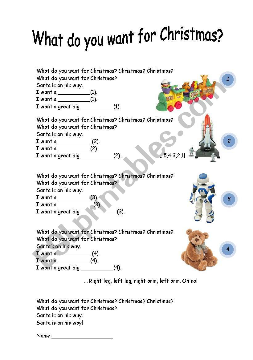 what do you want for christmas lyrics esl worksheetpiskisnins what i want for christmas worksheets What Do You Want For Christmas Lyrics - Esl Worksheetpiskisnins | What I Want For Christmas Worksheets